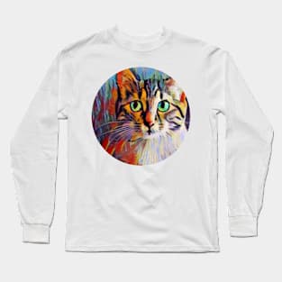 Fluffy floppy cat Long Sleeve T-Shirt